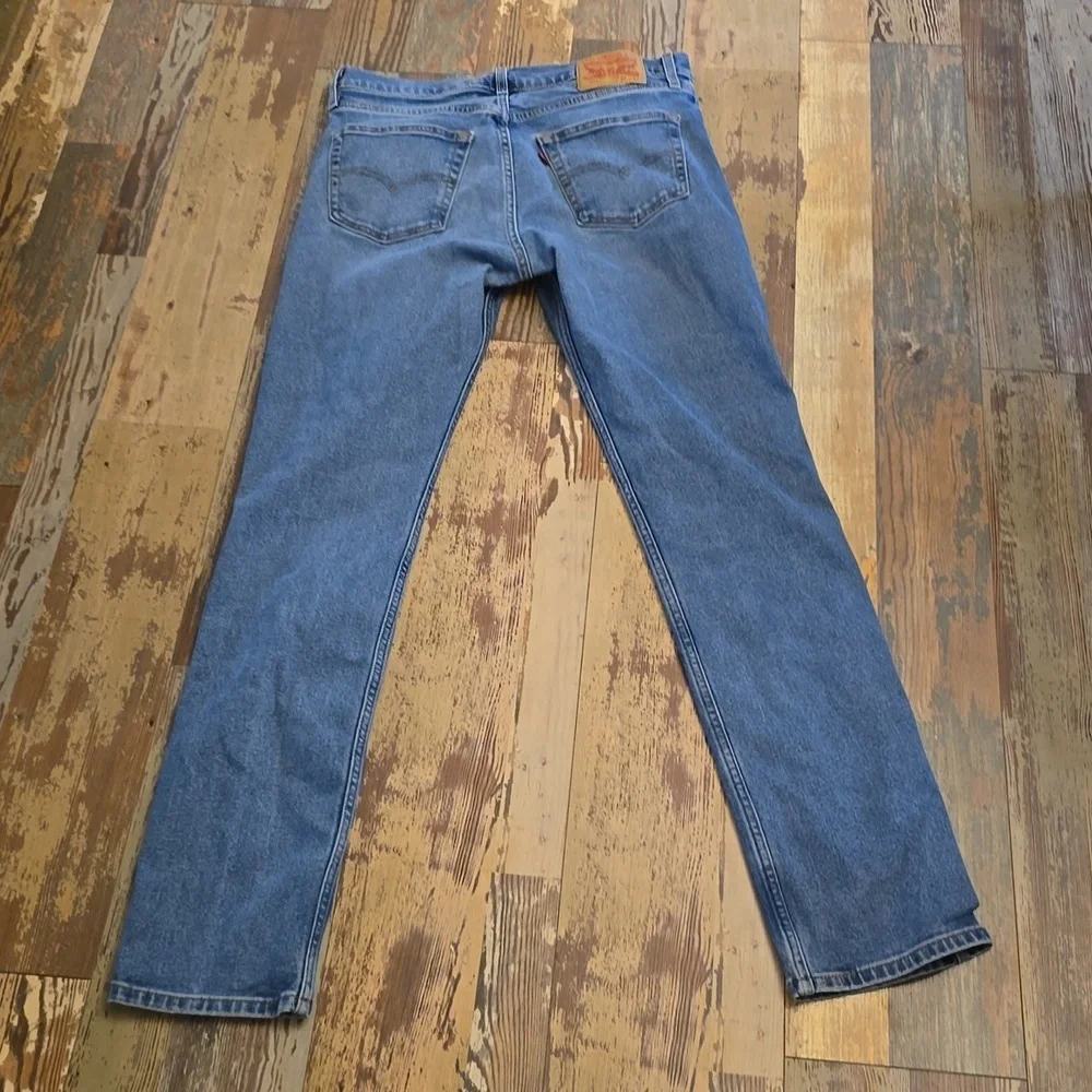 Levi's Denim Blue Jeans Straight Leg‎ Mens Size 34/34